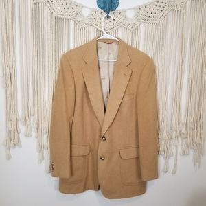 Vintage Oversized Camel Hair Blazer